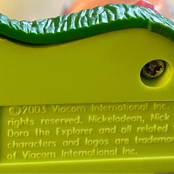 Vintage Dora the Explorer & Boots Battery Operated Clock with Musical Alarm 2003 - Picture 9 of 10